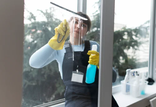 Nettoyage de vitres intérieures et extérieures à Mazeyrat-d'Allier
